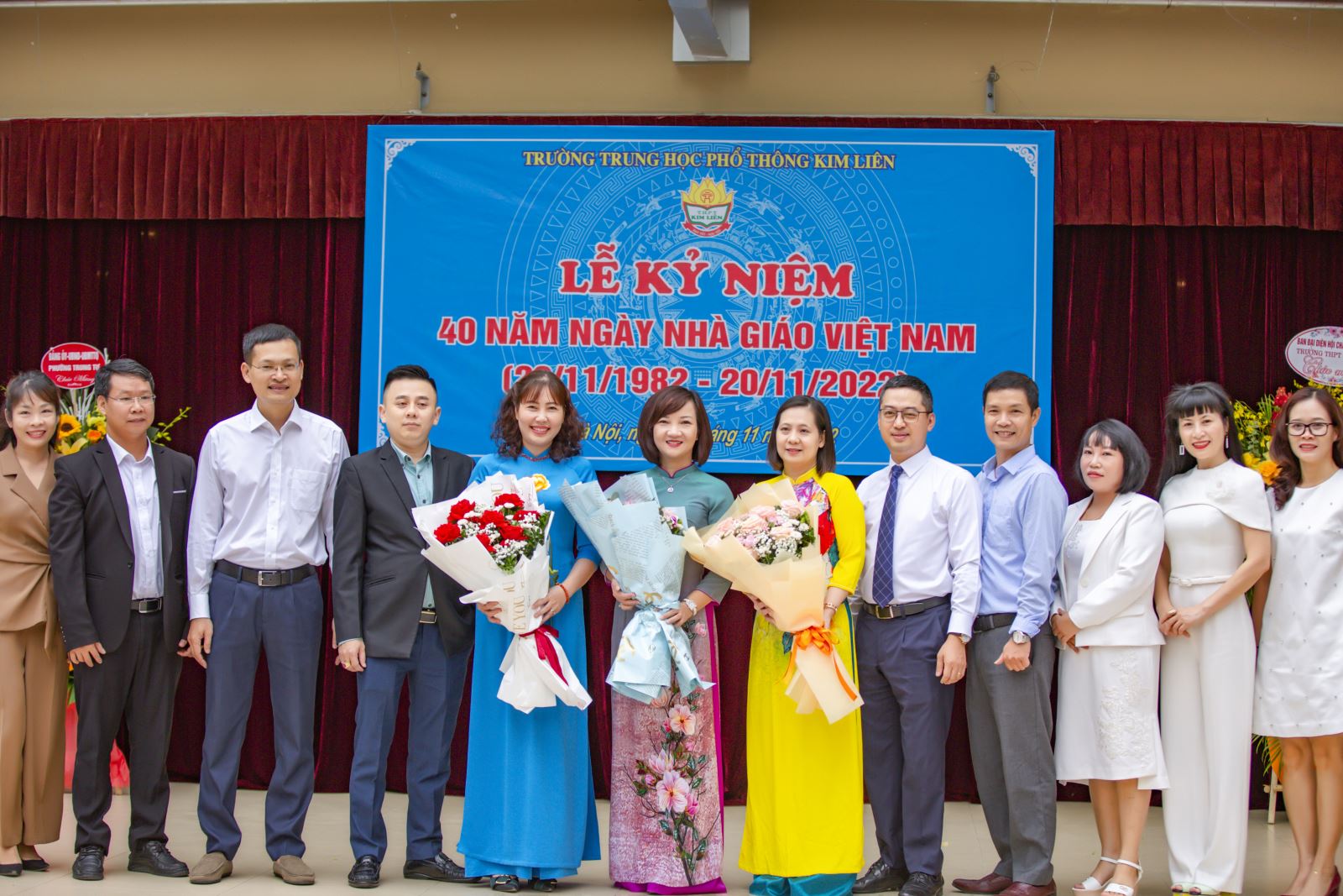 Trường THPT Kim Liên tổ chức Lễ kỷ niệm 40 năm ngày Nhà giáo Việt Nam  (20/11/1982 – 20/11/2022)
