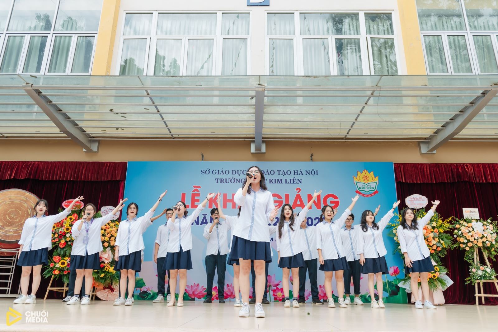 Trường THPT Kim Liên tổ chức Lễ khai giảng năm học 2022-2023