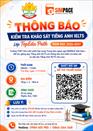 THÔNG BÁO KIỂM TRA KHẢO SÁT TIẾNG ANH IELTS – LỚP TopEdu Path NĂM HỌC 2026–2027
