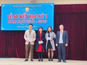 Lễ sơ kết học kỳ I năm học 2018-2019 của thầy và trò trường THPT Kim Liên.